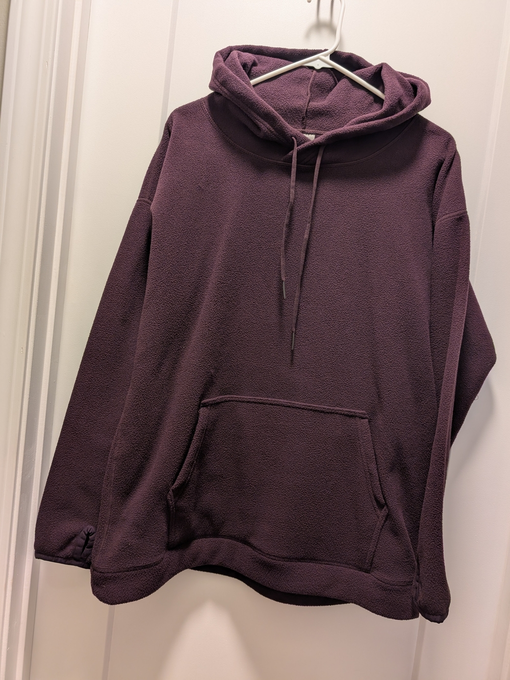 Zella Women's Stretch Hoodie in Deep Plum